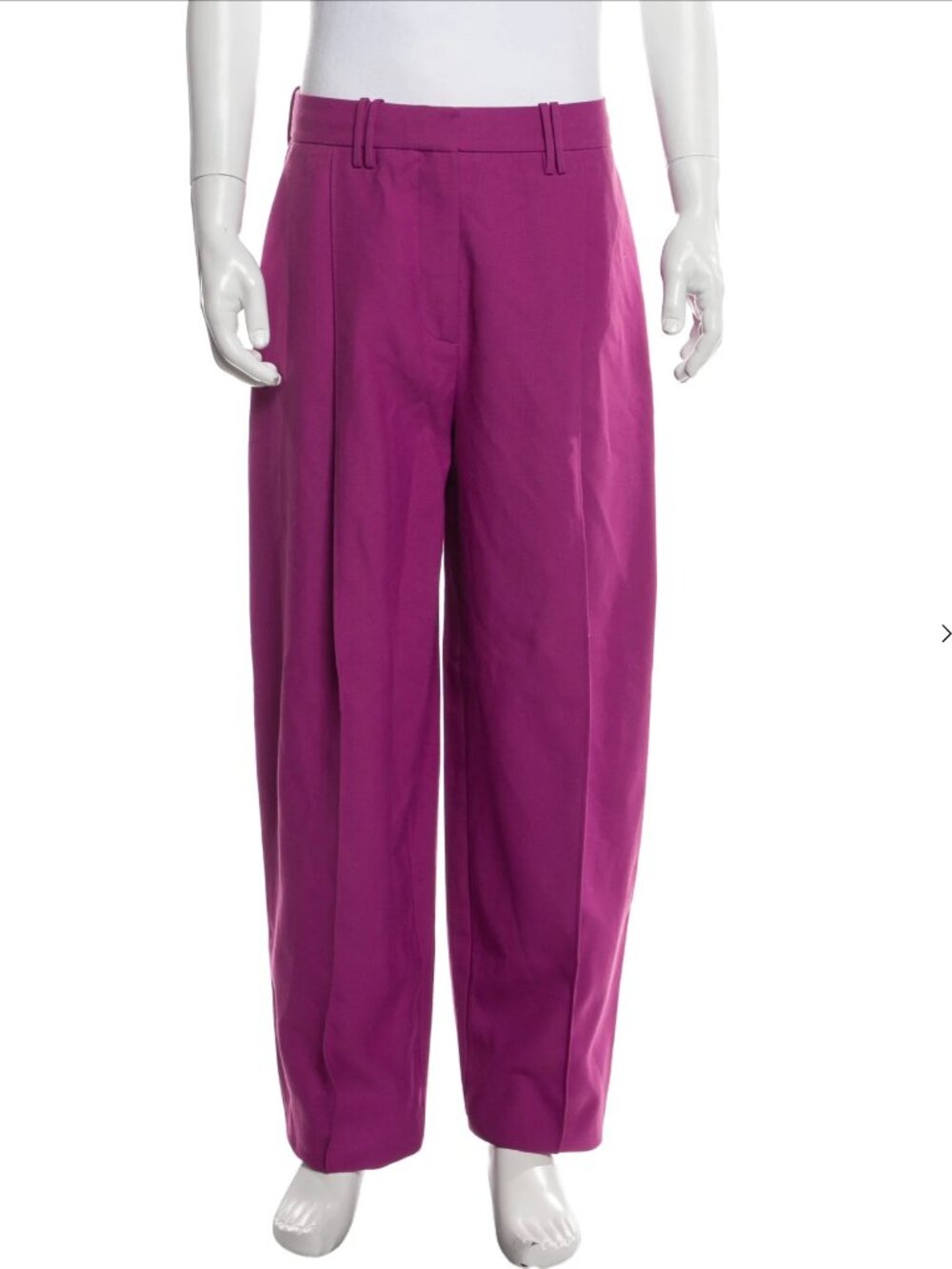 GANNI MAGENTA PANTS SIZE SMALL